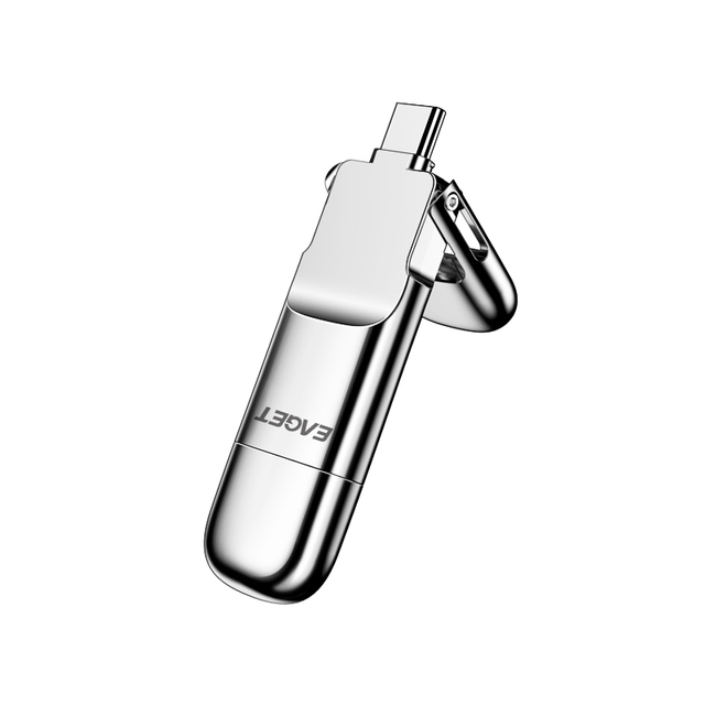 New Arrival EAGET SU10 Pendrive 1TB 128GB 256G 512G USB3.1 Type-C Ultra High Speed Solid State Encrypted USB Flash Drive