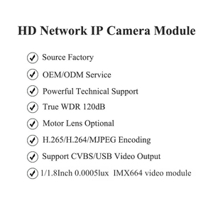 4MP 120dB IP Camera module với siêu Ánh Sao imx664 CMOS cảm biến gk7205v300 chip tự động Iris RS485 1/1 8 "0.0005 Lux - Product Image 5