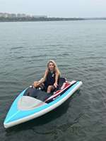 Bateau Jet-ski Électrique Mini à Batterie au Lithium, Grande Vitesse, Loisir Nautique, Planche de Surf, Mini Bateau Karting Rapide