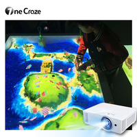 Mesa de Arena Interactiva para Niños, Sistema de Proyección de Software para Juegos de Arena Educativos