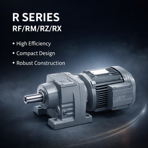 มอเตอร์เกียร์แบบเฮลิคอลยี่ห้อ Eurodrive รุ่น RX67 RX77 แบบเฟืองเดี่ยว ประสิทธิภาพ 98% รองรับ ODM มาตรฐาน IE3 สำหรับเครื่องจักรบรรจุภัณฑ์ความเร็วสูง - Product Image 1