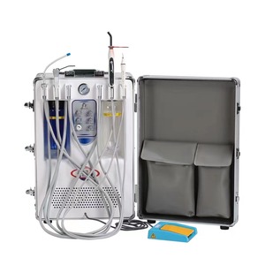 CE Approved Portable Mobile <strong>Dental</strong> <strong>Unit</strong> Medical <strong>Dental</strong> <strong>Chair</strong> Equipment Air Compressor <strong>Electric</strong> Made Metal Plastic Manufacturer - Product Image 1