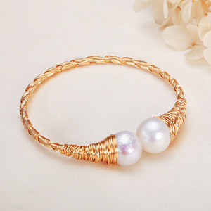 Pulsera de Perlas de Agua Dulce Barrocas de Alta Calidad de Zhuji, Diseño Retro de Estilo Coreano, Pulseras de Moda Hechas a Mano - Venta al por Mayor - Product Image 2