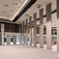 Cloison mobile de qualité supérieure pour petite salle de réunion de bureau, installation facile, séparateur d'espace
