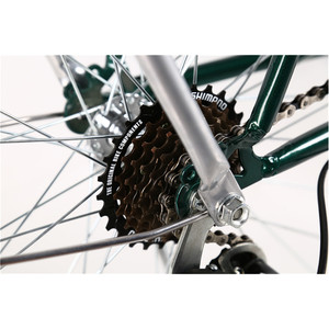 Bicicleta Vintage para Adorno, <span class=keywords><strong>Paseo</strong></span>, Mujer, Crucero, con Bolsa de Cuero Vacuno - Product Image 5