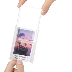 Boîte personnalisée Polaroid Instax Mini cadre photo en acrylique bon marché Cadre photo en acrylique transparent - Product Image 4