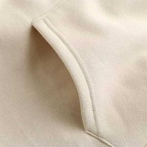 Sudadera Personalizada con Logotipo, 500GSM, Tejido Terry Grueso, Estilo Urbano, para Hombre, Talla Grande, Sin Cordones, Alta Calidad, 100% Algodón - Product Image 6