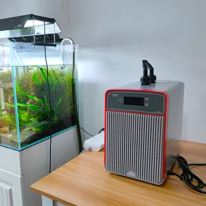 Aquariumkoeler Voor Vissen/Geplant/Garnalen/Koraaltank Onder 160L Waterkoeler In Aquariumaccessoires Voor Zomerkoelsystemen