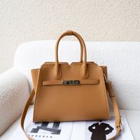 Bolsos de Mano de Lujo 2026, Diseño de Diseñador, Tipo Bandolera, de Hombro, para Mujer, Cuero Genuino, Cierre de Cremallera, Ecológicos, Suaves