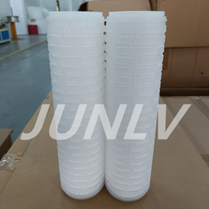 Chất lượng cao 10 inch 20 inch PP xếp li PES lọc với <span class=keywords><strong>0.1</strong></span> <span class=keywords><strong>0.2</strong></span> 1 micron phần tử lọc PP xếp li màng Cartridge - Product Image 6