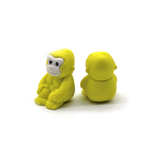 Soododo Jer0047 Bán Buôn Khuyến Mãi Tùy Chỉnh Văn Phòng Phẩm 3D Câu Đố <span class=keywords><strong>Gorilla</strong></span> Bút Chì Tẩy Động Vật Dễ Thương Cao Su Tẩy Cho Các Trường Học Trẻ Em - Product Image 2