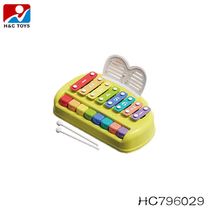 Jouet musical électrique d'éveil pour bébé, <span class=keywords><strong>piano</strong></span> en plastique, jouet xylophone à frapper - Product Image 4