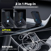 Adaptador USB inalámbrico Carplay para iPhone Android Auto 2 en 1 Original Car Wired Carplay a Wireless