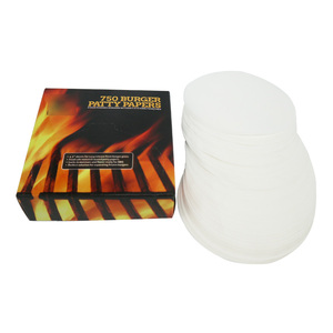 750 Tờ 4.5X4.5 Inch Vuông Hamburger Sáp Patty Giấy Cho Thịt - Product Image 1