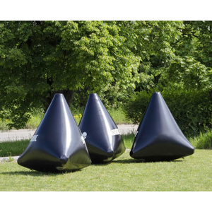 Boyas marcadoras inflables de tubo cilíndrico de PVC 1,2*1,5 mH usadas marinas/boya de palo/boya sellada con aire a la venta - Product Image 5