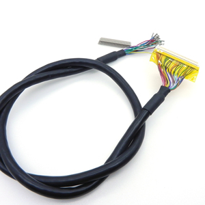 OEM ODM FI-X30H DF13 디지털 사이니지 셀프 서비스 키오스크용 차폐형 LCD 어댑터 케이블 - Product Image 3