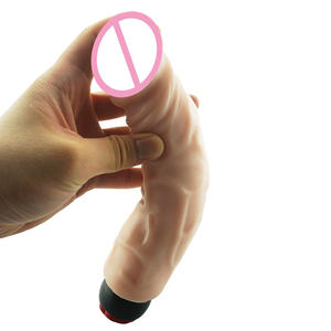 Großhandel Günstigste Weibliche Sexspielzeug <span class=keywords><strong>Dildo</strong></span> <span class=keywords><strong>Vibrator</strong></span> Silikon 9,25 Zoll Batterie Vibrierende Dildos für Frauen Masturbieren - Product Image 4