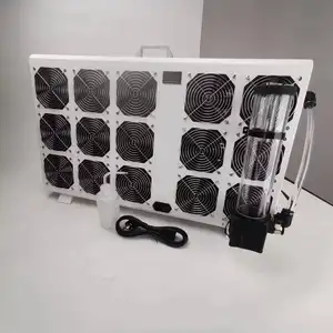 Bilgisayar sunucusu için su soğutma radyatörü Fan 12KW hidro soğutma sistemi