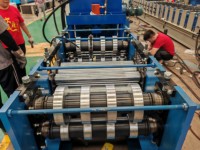 Máquina de Conformación de Rollos para Barandas de Seguridad en Carreteras de Alta Resistencia, Máquina para Fabricar Barreras de Seguridad Vial con Perfil en W de Acero