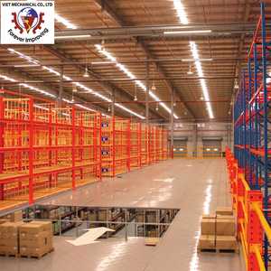 Plataforma de Acero para Almacenamiento en Entrepiso, Expansión de Espacio en Almacenes, Almacenamiento de Inventario y Áreas de Trabajo Industriales - Product Image 4