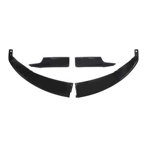 Lèvre avant et séparateur pour BMW Série 3 F30 2013-2019 Noir brillant Design 4 sections - Product Image 2