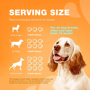 Prix usine 180 pièces immunisé mâche saisonnier soulagement des allergies chien friandises pour animaux <span class=keywords><strong>de</strong></span> compagnie démangeaisons supplément Anti allergie pour chiens en bonne santé - Product Image 5