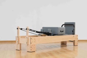 Gym Home Fitness Equipment Elina Reformer Equipment for Sale Gym Reformer White Reformer With Box and Jump Board - Product Image 4