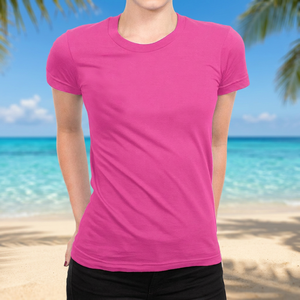 เสื้อยืดฤดูร้อนแบบกำหนดเอง สวมใส่สบาย คุณภาพดี เหมาะสำหรับสาวๆ วัยรุ่น ผู้หญิง ผลิตจากใยไผ่ เสื้อผ้าลำลอง ระบายอากาศได้ดี พร้อมโลโก้ - Product Image 2