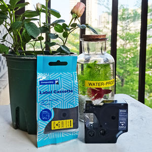 Cartuccia di Etichette 45018 Nero su Giallo 12mm Compatibile con Stampante <span class=keywords><strong>Dymo</strong></span> D1 - Product Image 3