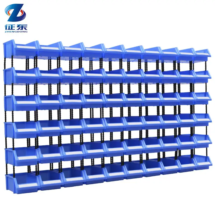 Hard Case Molded PP Material Plastic Multifunctional Parts Organizer Storage Box Tool Box Component Box