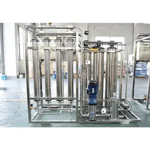 250 L/h 500 L/H 1000 L/H thẩm thấu ngược nhà máy RO thương mại hệ thống xử lý nước khoáng