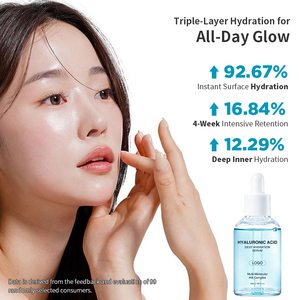 Suero de Ácido Hialurónico OEM ODM para una Hidratación Profunda |   Piel de Cristal Coreana K-Beauty con Brillo y Volumen |   Suero Facial Ligero de Rápida Absorción - Product Image 5