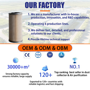 Cartucho de Filtro de Polvo de Nanofibra de Alta Eficiencia para Filtración de Humo de Soldadura, Colector de Polvo Industrial, Kartusz <span class=keywords><strong>Filtra</strong></span> Pylowego - Product Image 4