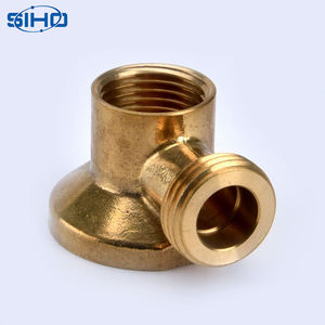 Raccords de plomberie en laiton forgé <span class=keywords><strong>Siho</strong></span> pour alimentation en eau basse pression, connexion mâle, surface polie, type de filetage M, garantie de 3 ans - Product Image 1
