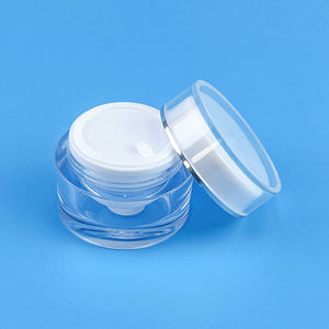 Vente en gros 20g 30g 50g pots de <span class=keywords><strong>crème</strong></span> acrylique en or pour les soins de la peau pots de <span class=keywords><strong>crème</strong></span> bon marché pour les yeux avec bouchons en plastique fabriqués en Chine - Product Image 3