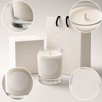 Op maat gemaakte cadeaudoos met sojabonen aromatherapie geurkaars met stijlopties voor thuisdecoratie - Thanksgiving & Kerstmis