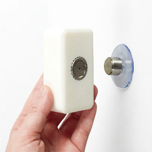 Support magnétique auto-drainant en acier inoxydable pour savon, idéal pour douche, salle de bain et cuisine – Plateau à savon écologique - Product Image 1