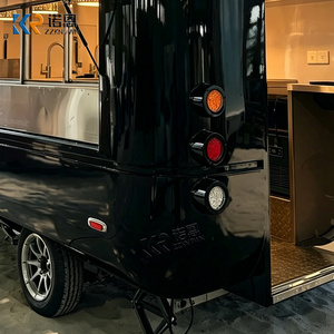 食品拖车 移动厨房 特许小吃车 设备齐全的街头推车 移动餐饮车 户外商业面包车 - Product Image 5