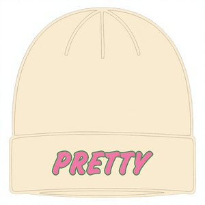 Gorro Personalizable para Mujer, Estilo Universitario, Color Rosa y Verde, para Hermandades Griegas, Elegante, Transpirable e Impermeable - Product Image 2