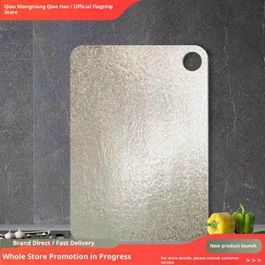 Medical Grade <strong>Titanium</strong> Mold-Resistant Antibacterial Non-Slip Dishwasher Safe Unbreakable <strong>Cutting</strong> <strong>Board</strong> For Outdoor Home Kitchen - Product Image 4