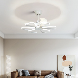 Modern Contemporary LED Ceiling Lamp with Remote Control 3-Color Glass Body DC Motor Hot <b>Sale</b> for Home Use - Product Image 2