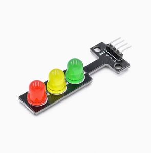 Module de feux de circulation à LED Module de feux de circulation 5V Blocs de construction d'apprentissage électronique Programmation Carte de contrôle unique - Product Image 4