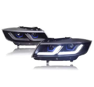 SAMORTT para Serie 3 <span class=keywords><strong>E90</strong></span> 2004-2011 Faros LED 320i 318i 330i DRL Proyector Luces Delanteras 12V Accesorios para Automóviles - Product Image 2
