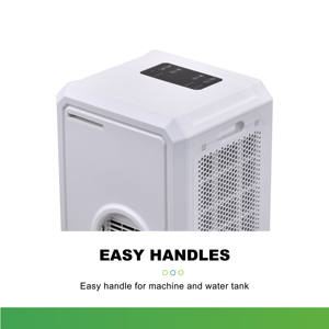 Climatiseur Portable Sans Conduit Blanc Élégant 3000 BTU avec Commandes Tactiles Intelligentes, WiFi, Réinitialisation Automatique, Installation Facile - Utilisation Extérieure et Domestique, Climatiseur <span class=keywords><strong>Mobile</strong></span> - Product Image 3