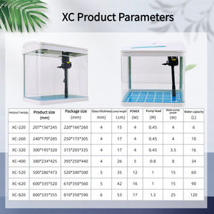 Vendita calda <span class=keywords><strong>di</strong></span> qualità <span class=keywords><strong>acquario</strong></span> libero ciclo acqua Smart Desktop paesaggio serbatoio Box salotto <span class=keywords><strong>di</strong></span> vetro piccolo <span class=keywords><strong>acquario</strong></span> <span class=keywords><strong>acquario</strong></span> - Product Image 5