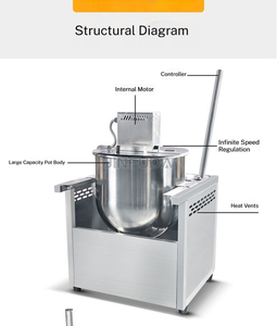 Máquina de <span class=keywords><strong>Palomitas</strong></span> de Maíz Vertical a Gas de Bajo Consumo, Adecuada para <span class=keywords><strong>Hacer</strong></span> <span class=keywords><strong>Palomitas</strong></span> <span class=keywords><strong>Dulces</strong></span> y Saladas <span class=keywords><strong>en</strong></span> Restaurantes de Comida Rápida - Product Image 4