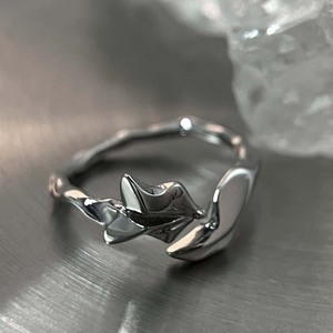 VAF Coo Fox Anneau En Acier Inoxydable Simple Géométrique Anneau Ouvert Fuchsring Anillo De Zorro Bague Renard - Product Image 3