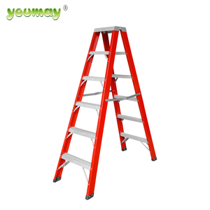 Hai mặt đa năng thợ điện có thể gập lại FRP thang sợi thủy tinh mở rộng thang - Product Image 2