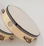 6-inch 15cm white drum