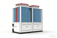 Unité modulaire refroidie par air à très basse température, refroidisseur à spirale refroidi par air à onduleur DC (10-120 CV/Mode double refroidissement et chauffage)